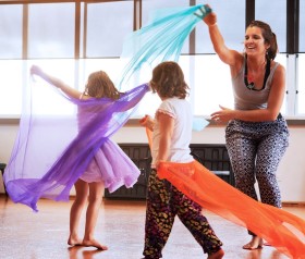 tartuca dei piccoli: danza creativa – genitore/bambino